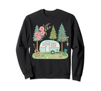 Camping Fun with Friends Summer Vibes Weekend Adventure Sweatshirt