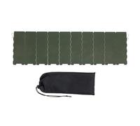Camping Furnace Windscreen Folding Windshield for Backpacking Cooking Hiking Dark Green, 82x24cm