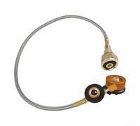 Camping Gas Bottle Adapter for LPG Cartridge Conversion to 7/16 Thread Stove Valve(set 1)