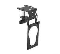 Camping Gas Cartridge Holder Under Table Hook Space-Saving Bottle Opener Multi-Function Hanger for Outdoor Tables Chairs Fits ≤2.5cm Tabletop Iron(hook + board)