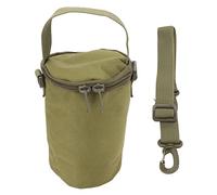 Camping Gas Lamp Lights Handle Bags Large Capacity Multi Functional Cookware Gas Cylinder Cover Outdoor Camping (Green)