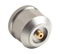 Camping Gas Lantern Kit with Empty Canister Tank and Extension Rod for Outdoor Adventures Using Screw On Isobutane Canisters (Only Tank)