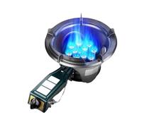 Camping Gas Stove - Energy-Saving Tabletop Propane Cooker with Flameout Protection, Single Burner, Suitable for Cooking and Outdoor Use
