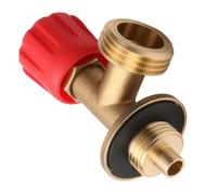 Camping Gaz Adapter, Gas Adaptor for 907/ 904/ 901, Gas Bottle Connector Regulator Camping Butane Canister, Motorhome Caravan Regulators Adapter, Cylinders Brass Adaptor Convertor Hiking Burner