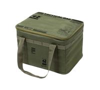 Camping Gear Bag, 42L Camp Cookhouse Box, 18.9x12.99x10.63 Inch Organization Container with Handles & Foldable, Waterproof for Gym, Packing, Laundry, Dorm, Kitchen, Travel, Shopping, Grocery, College