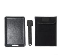 Camping Griddle Plate Compact Aluminium Alloy Mini Grill Pan Set, Portable Outdoor Folding Grill Plate Adjustable Temperature Control For Perfectly Cooked Meals Anywhere(Black)