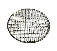 Camping Grill Grate Mesh Pad Multi-Sizes Round Grilling Mesh Cooking Outdoor Picnics BBQ Camping Pot Firewood Rack Grill Grate Mesh Pads