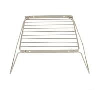 Camping Grill Rack Stainless Steel Foldable Lightweight Adjustable Height for Outdoor Cooking on Backpacking and RV Trips (L)