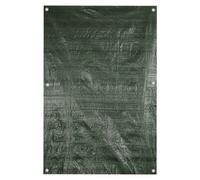 Camping Groundsheet Reinforced Eyelets Waterproof Green