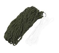 Camping Hammock, Hammock Camping Hammocks for Outside with Hanging Rope 200x80cm Nylon Outdoor Mesh Hammock Camping Single Person for Outdoor Garden, Beach, Indoor Entertainment
