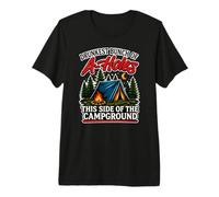 Camping Happiest Group This Side of the Campground Premium T-Shirt