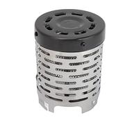 Camping Heater, Tent Warmer with Anti Scald Handle Camping Heating Stove Cover, Stainless Steel Camping Stove Tent Heating Cover, Camping Mini Heater Tent Safe Heater for Outdoor