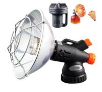 Camping Heaters for Tents, Camping Heater, Adjustable Gas Saving Tent Heater with Control Valve, Camping Heater, Rapid Heating Portable Propane Heater for Camping, Black