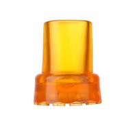 Camping Hiking Outdoor Tool Climb | Replacement Protector Cap Tip Walking Stick Cane(Transparent Red-22mm)