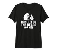 Camping Hiking Outdoors Funny Bear Humor Wildlife Premium T-Shirt