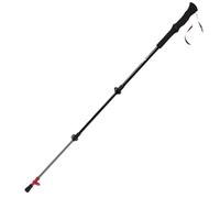 Camping Hiking Pole Aluminum Alloy Trekking Hiking Poles Strong Walking Stick Lightweight For Camping Mountaining(Black)