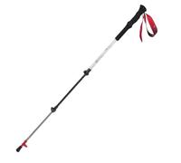 Camping Hiking Pole Aluminum Alloy Trekking Hiking Poles Strong Walking Stick Lightweight For Camping Mountaining(White)