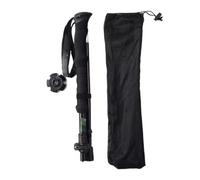 Camping Hiking Pole Walking Trekking Poles Folding Adjustable Lightweight Aluminum Hiking Poles For Men Women(Black)