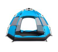 Camping Hiking Tent Camping Tent Pop Up Camping Tent Automatic Portable Dome Double Layer Tent For Hiking(Blue,240 * 200cm)