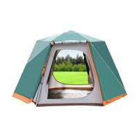 Camping Hiking Tent Pop Up Tent Beach Tent Sun Shelter Outdoor Camping Family Tent Easy Set Up For Hiking(Grün,330 * 330 * 195cm)