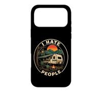 Camping I Hate People Funny Trailer Awning Badge Humor Case for iPhone 17 Pro Max