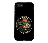 Camping I Hate People Funny Trailer Awning Badge Humor Case for iPhone SE (2020) / 7/8