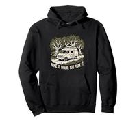 Camping In The Nature Pullover Hoodie