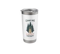 Camping is My Favorite Therapy Stainless Steel Insulated Tumbler