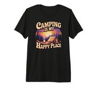 Camping is My Happy Place Premium T-Shirt