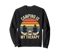 Camping Is My Therapy Adventure Outdoor Sweatshirt
