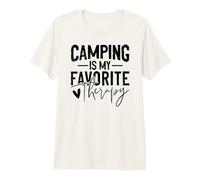 Camping is My Therapy Premium T-Shirt