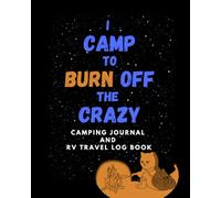 Camping Journal: RV Travel Logbook: (Black Starlit Cover Design)