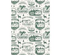 Camping Journal & RV Travel Logbook: RV Trip Caravan Holiday Campsite Record & Adventure Travel Notebook: Campsite Caravan Holiday Record & Adventure Travel Notebook