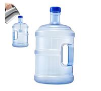 Camping Jug - Clear Large Capacity Container, Portable Hiking Liquid | With Handle Clear Design | Outdoor Travel Adventure, Office Home Gym Setup Provides Easy Hydration During Active Daily Excurs