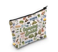 Camping Junkie Cosmetic Bag Camping Lover Gift Camping Adventure Gift Camping Life Gift for Camper (Camping Bag)