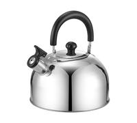 Camping Kettle - Portable Stainless Steel Teapot, Kettle with Whistle for Backpacking, Lightweight Design on the Hob | Versatile Kettle for Boiling Water, Home, Hiking