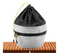 Camping Kitchen Utensils Clutter Bag - Camp Kitchen Organizer | Heavy Duty Waterproof Kitchen Utensils Organizer | Storage Bag, Gray, Consulte la descripción, See description