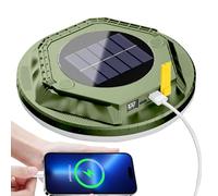 Camping Lamp - 1600 Lumen Solar Powered Tent Lights - Waterproof LED Lantern | for Hiking Backpacking Outdoor Garden Yard Patio Porch Balcony