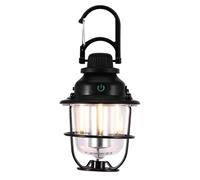 Camping Lantern, 2000mAh USB Rechargeable Retro Lamp, Dimmable LED Camping Light with Quick Buckle, IPX4 Waterproof Tent Light for Outdoor Hiking Emergency Fishing and Camping Use