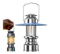 Camping Lantern - LED 30cm Vintage Waterproof Lanterns, Stepless Dimming Hiking Light, Portable Outdoor Fishing | Multi Mode IPX4 Lantern for Climbing Travel Yard Power Outages Adventures