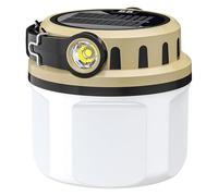Camping Lantern - Pattered Camping Lights | Solar Powered Waterproof Lamp | High Brightness, 4 Lighting Modes, Emergency Lighting, Suit for Hiking, Fishing, Tents