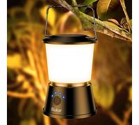 Camping Lantern Rechargeable, Blukar Camping Lights Lamp for Tent, Long Battery Life 5 Light Modes Super Bright LED Outdoor Hanging Tent Light for Camping, Emergency, Fishing, Hiking etc.