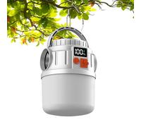 Camping Lantern - Rechargeable Camping Lights With Solar | Solar Lanterns For Power Outages | High Fuel Compact Light, Waterproof Energy Saving For Hiking