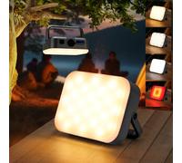 Camping Lantern Rechargeable - Magnetic Camping Lights Lamp for Tent, 4 Light Modes - Super Bright 63 LED, 180°Adjustable Long Battery Life Outdoor Hanging Tent Lamp for Hiking, Emergency