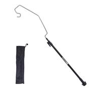 Camping Lantern Stand, Adjustable Rotating Base, Stainless Steel, Foldable Lamp Hanger, Foldable Lamp Hanger, Stable And Secure Support, For Camping, Hiking, Fishing, Or Photography