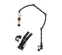 Camping Lantern Stand - Foldable Outdoor Accessory, Portable Camping Equipment, Adjustable Light Holder, Compact Metal Structure | Design Campine Lantern Pole