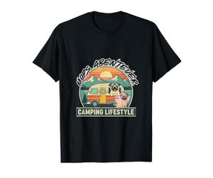 Camping Life Mobs Adventure. Lifestyle. Camping. Caravan. T-Shirt