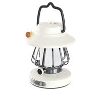 Camping Light - 2w Bright LED Solar Lantern for Outdoor, Rechargeable Portable Lamp with Adjustable Brightness, Waterproof Tent Lights for Hiking, Survival, Backpacking Gear, Compact Size