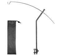 Camping Light Holder,Foldable Camping Lantern Stand Pole | Portable Camp Lamp Support Pole for Backpacking Barbecue Hiking Beach Campers Adults Tent Fishing