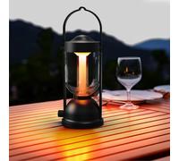 Camping Light Rechargeable, 2000mAh Camping Lantern, Super Bright Rechargeable Camping Lamp with Hook, Cordless Dimmable Tent Lights for Power Cuts, Emergency, Hiking
